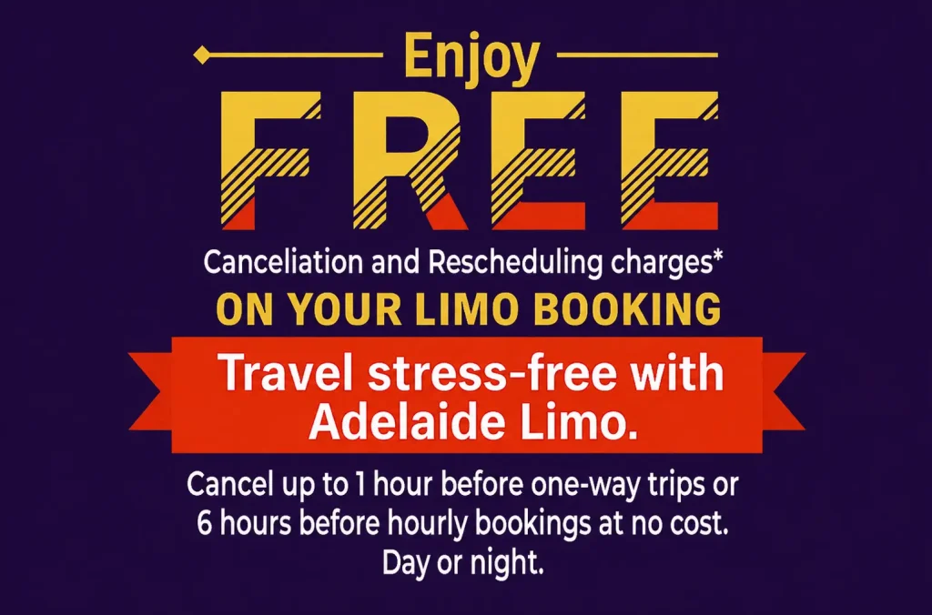 Free-Rescheduling-booking-limo-adelaide